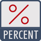 Prozentbestimmung: Feststellen der Abweichungen in % vom Sollwert (100%)